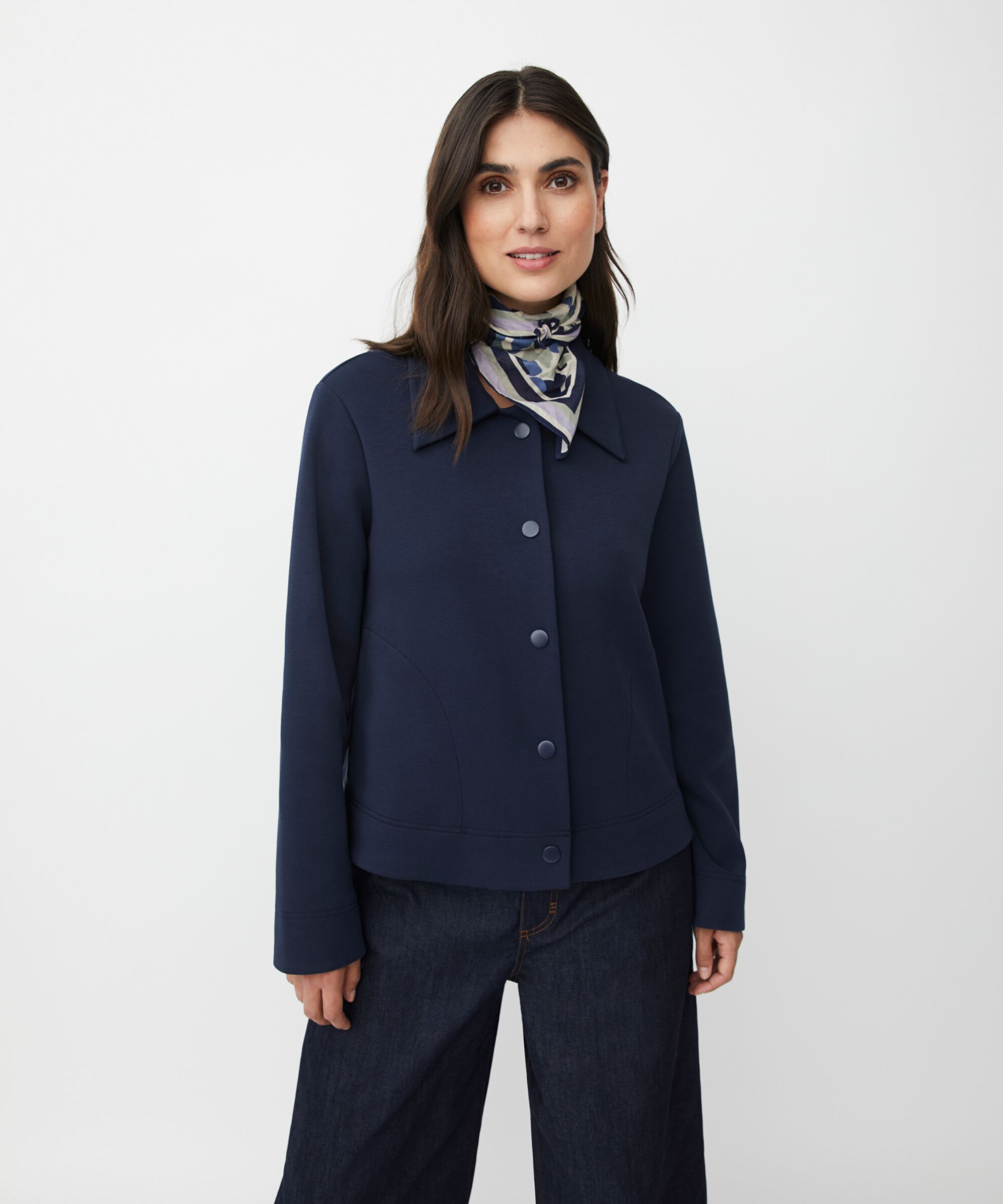 Justino JERSEY Jacket, Navy Blazer