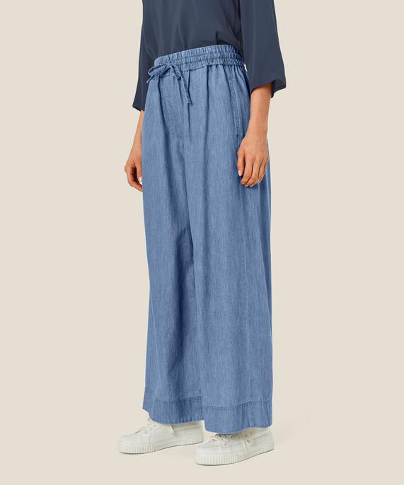 Paxine Denim Trousers, Blue Denim