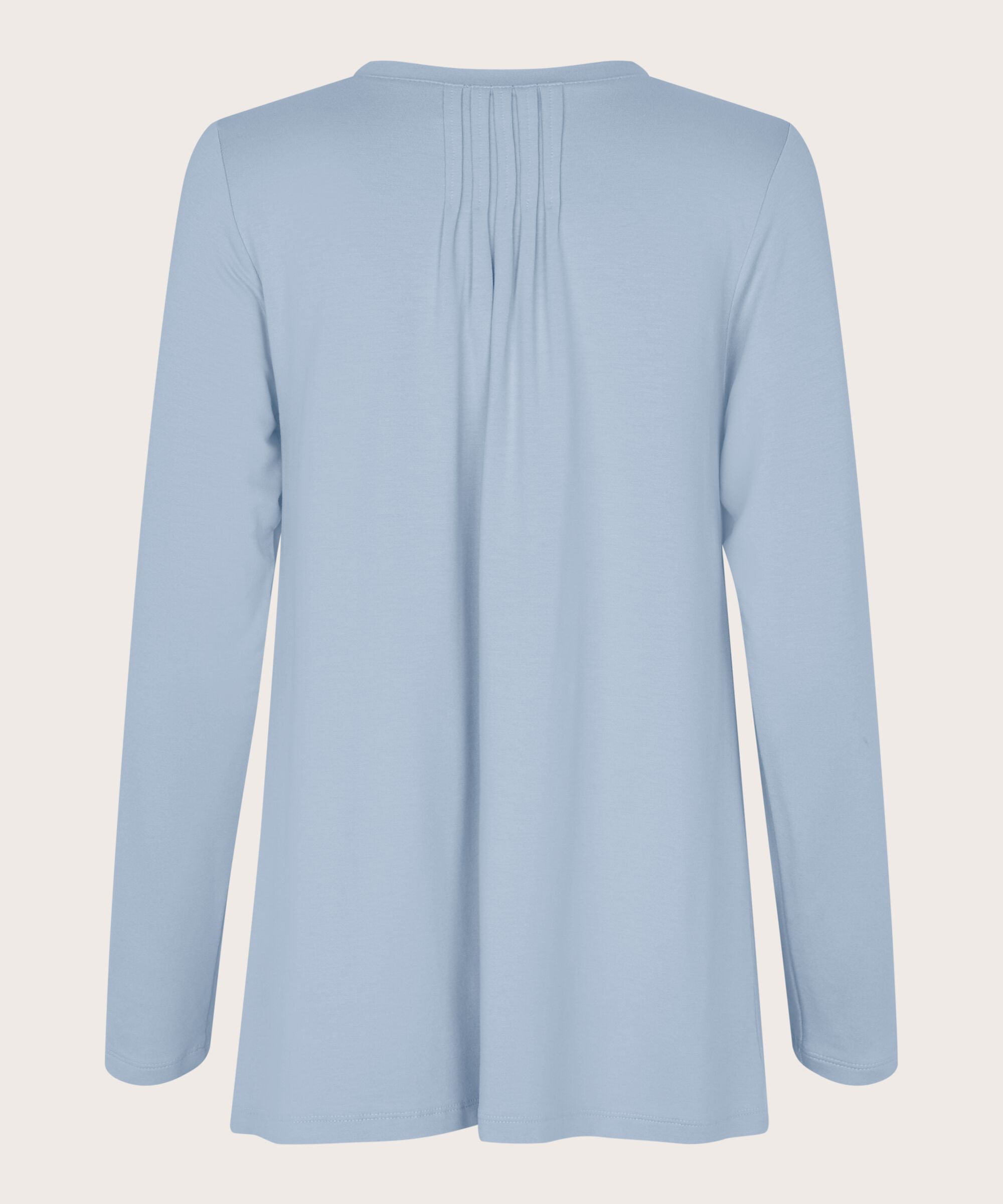Berta JERSEY Top, Blue Fog