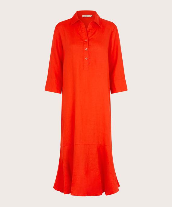 Nimuene Dress, Orange com