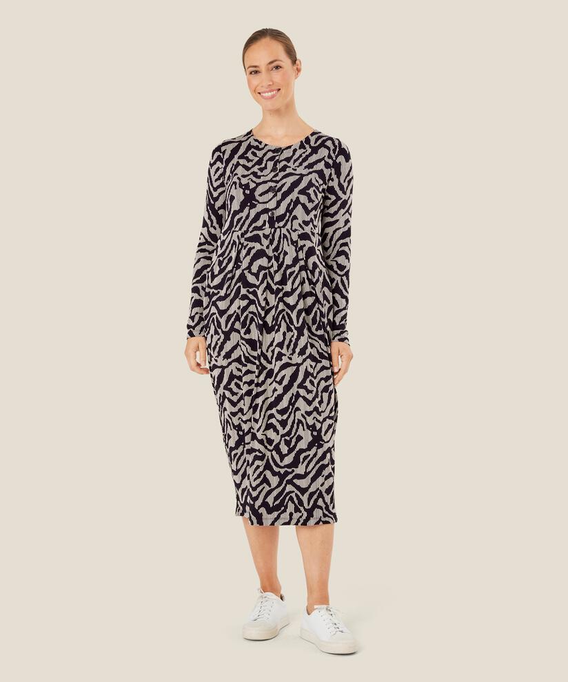 Nilana JERSEY dress, Black