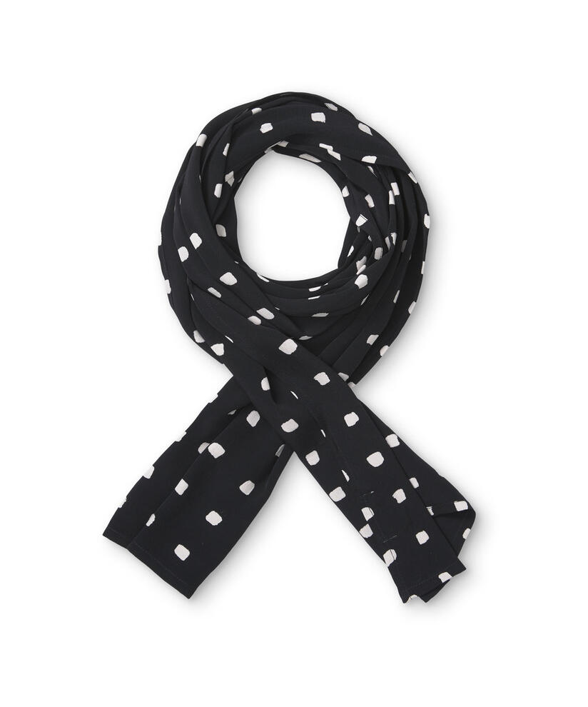 ALONG SCARF, Black