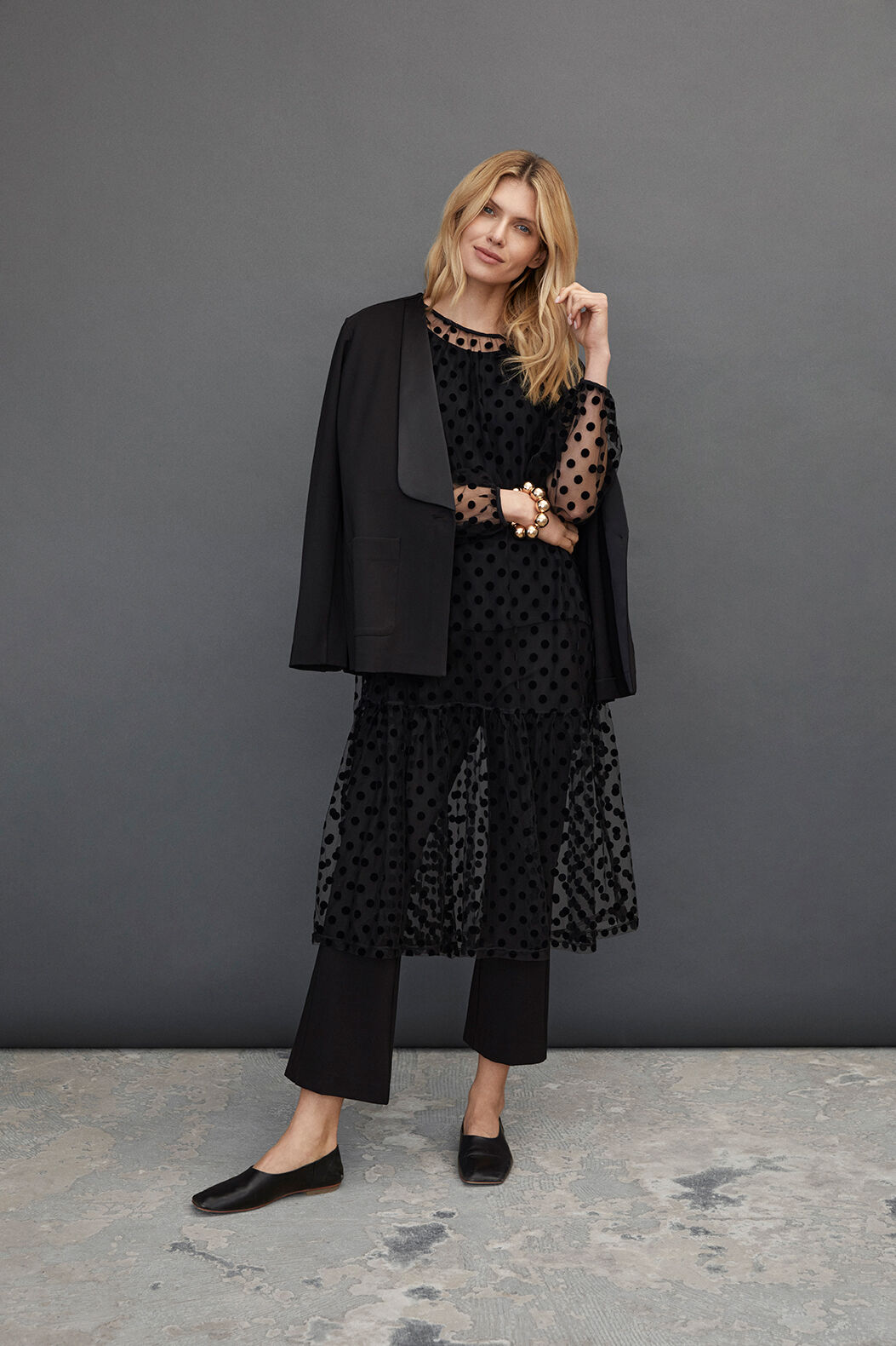 JENNY JERSEY JACKET, Black