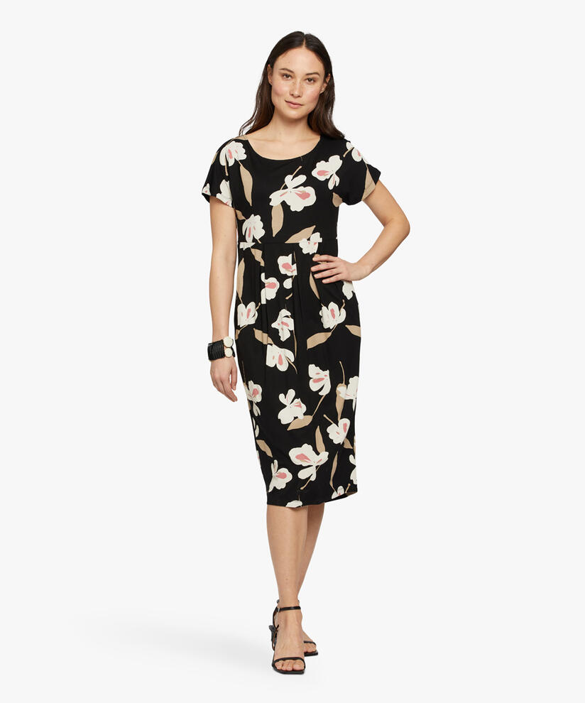 OLNIA DRESS, Dusty Cedar