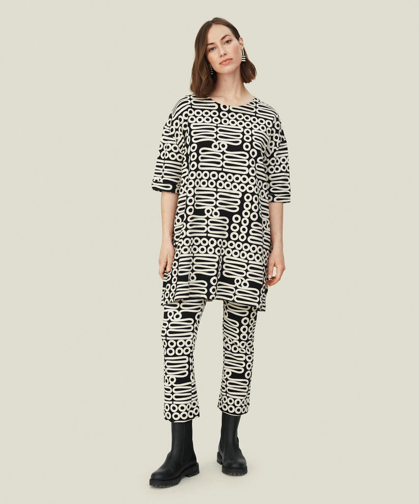 PABA JERSEY TROUSERS, Black