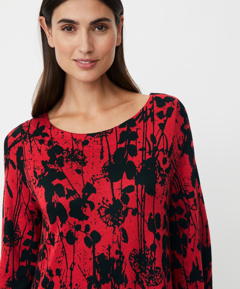 Nutappa JERSEY Dress, Scarlet Sage