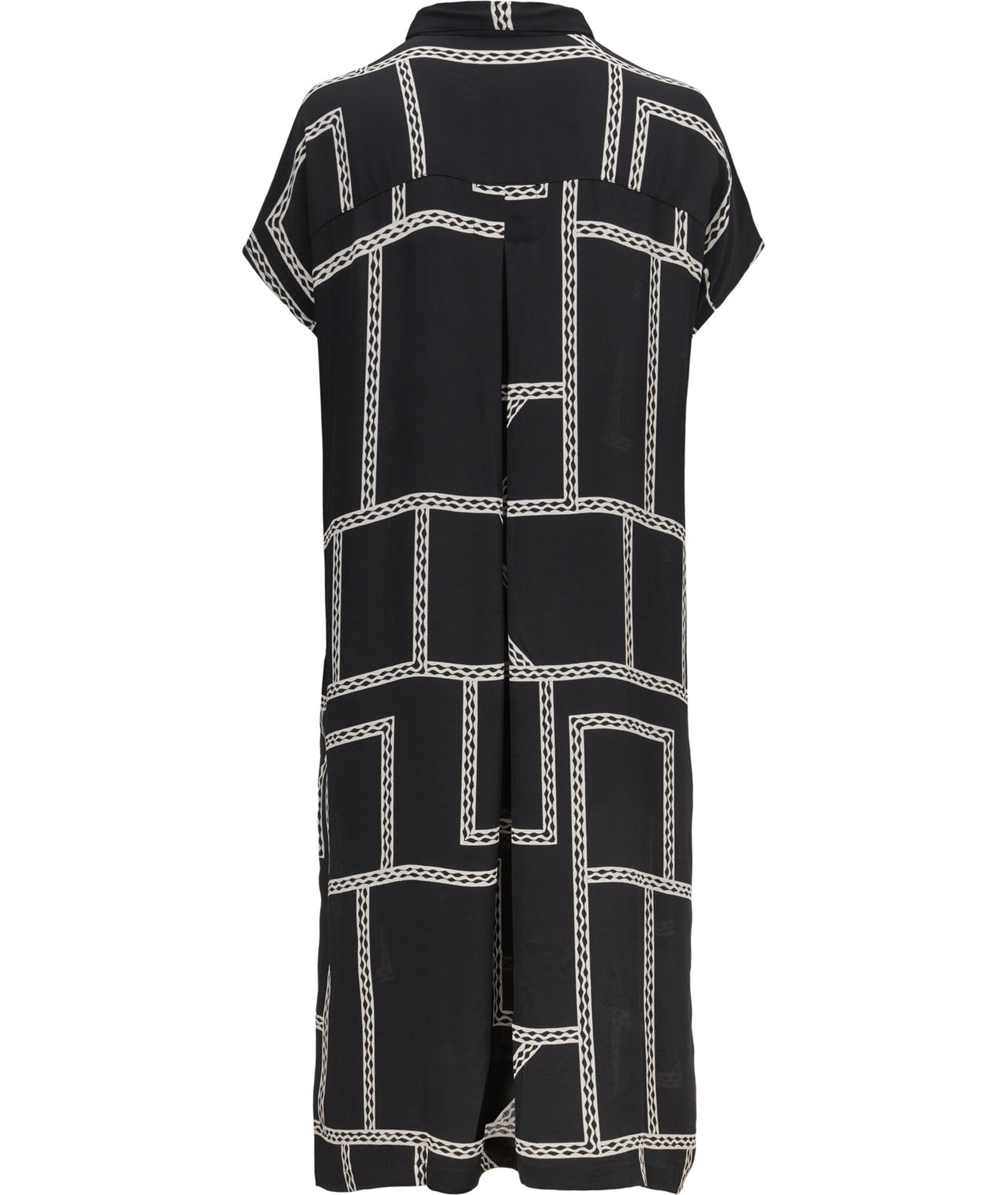 NELLA SHIRT DRESS, Black