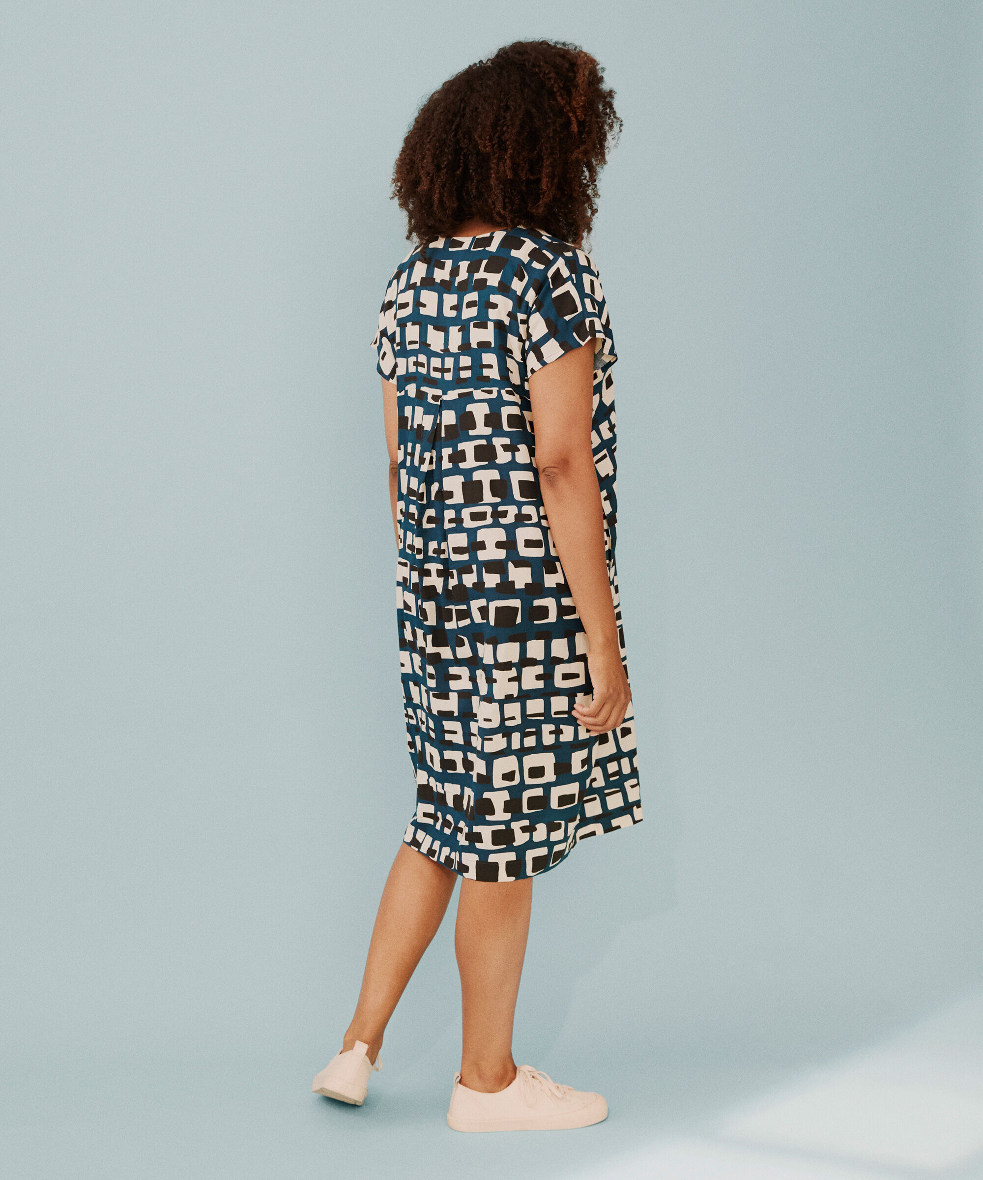 Odetto Dress, Reflect Pond