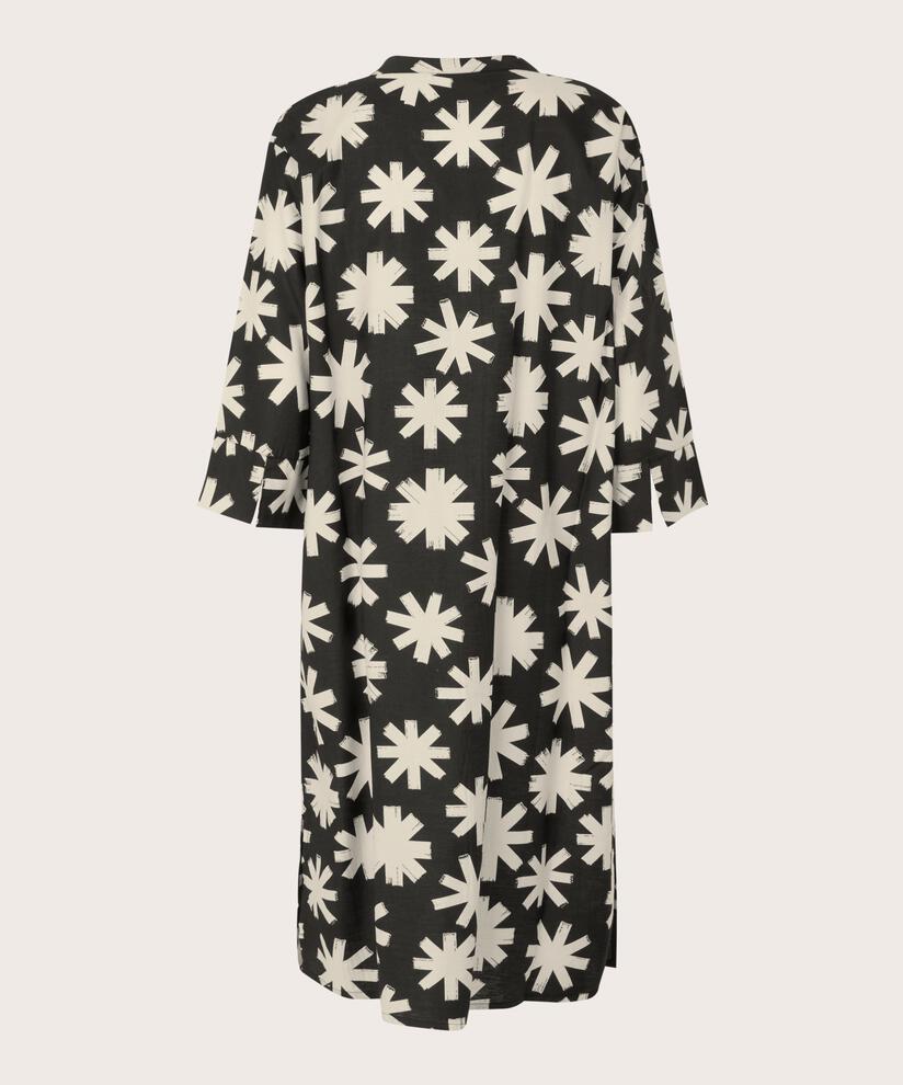 Nimes Shirt Dress, Black, hi-res