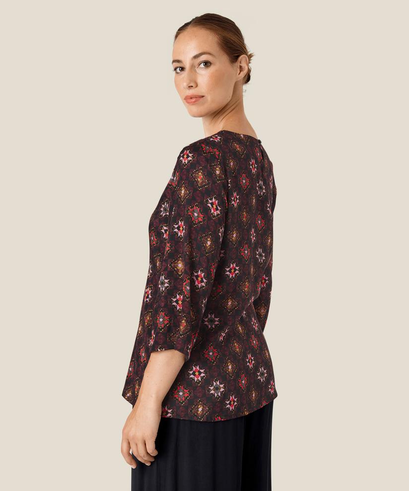 Bee Blouse, Tango Red, hi-res