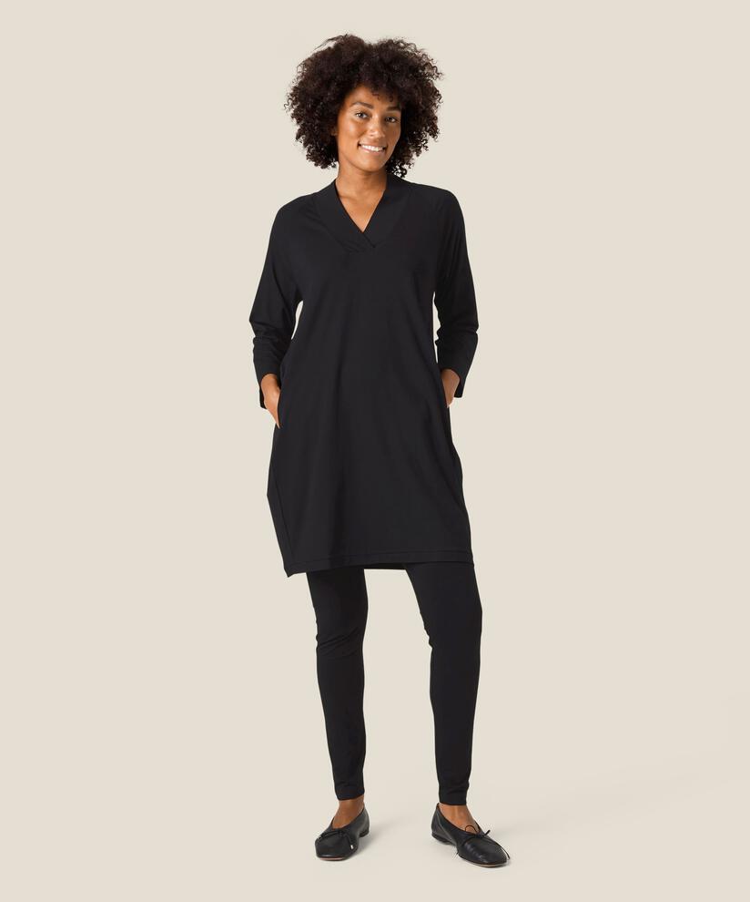 Gritta JERSEY Tunic, Black
