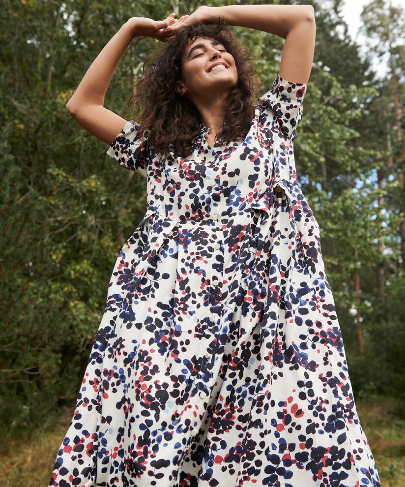 Nebina Dress, Whitecap