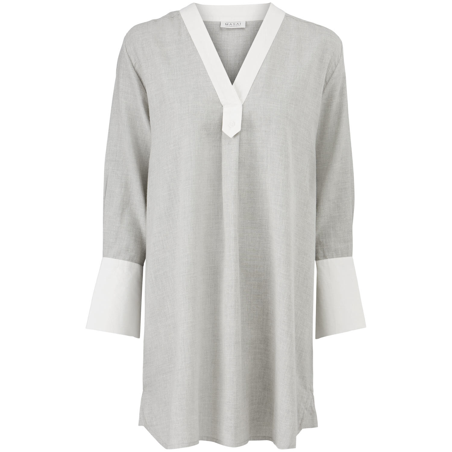 GENETTA TUNIC, M. Grey mel.