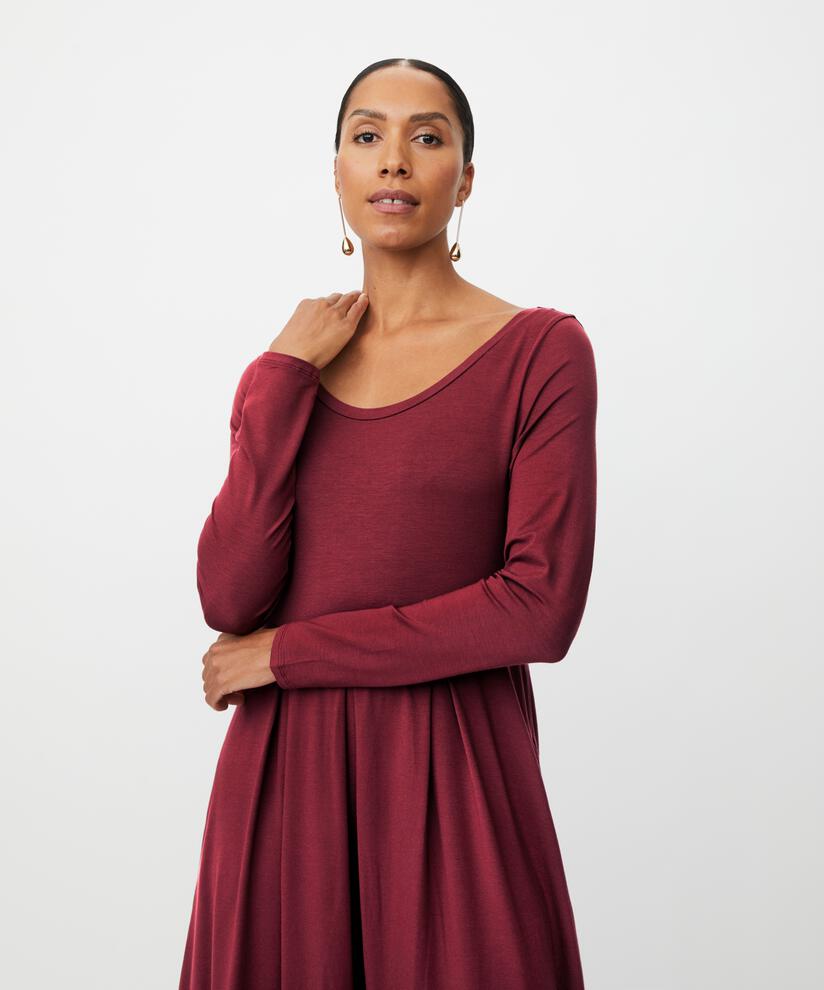 Nubelle JERSEY Dress, Tawny Port