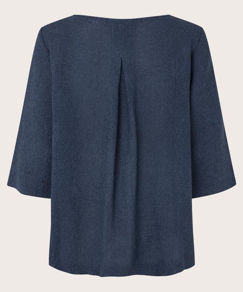 Dovinia Blouse, Mood Indigo