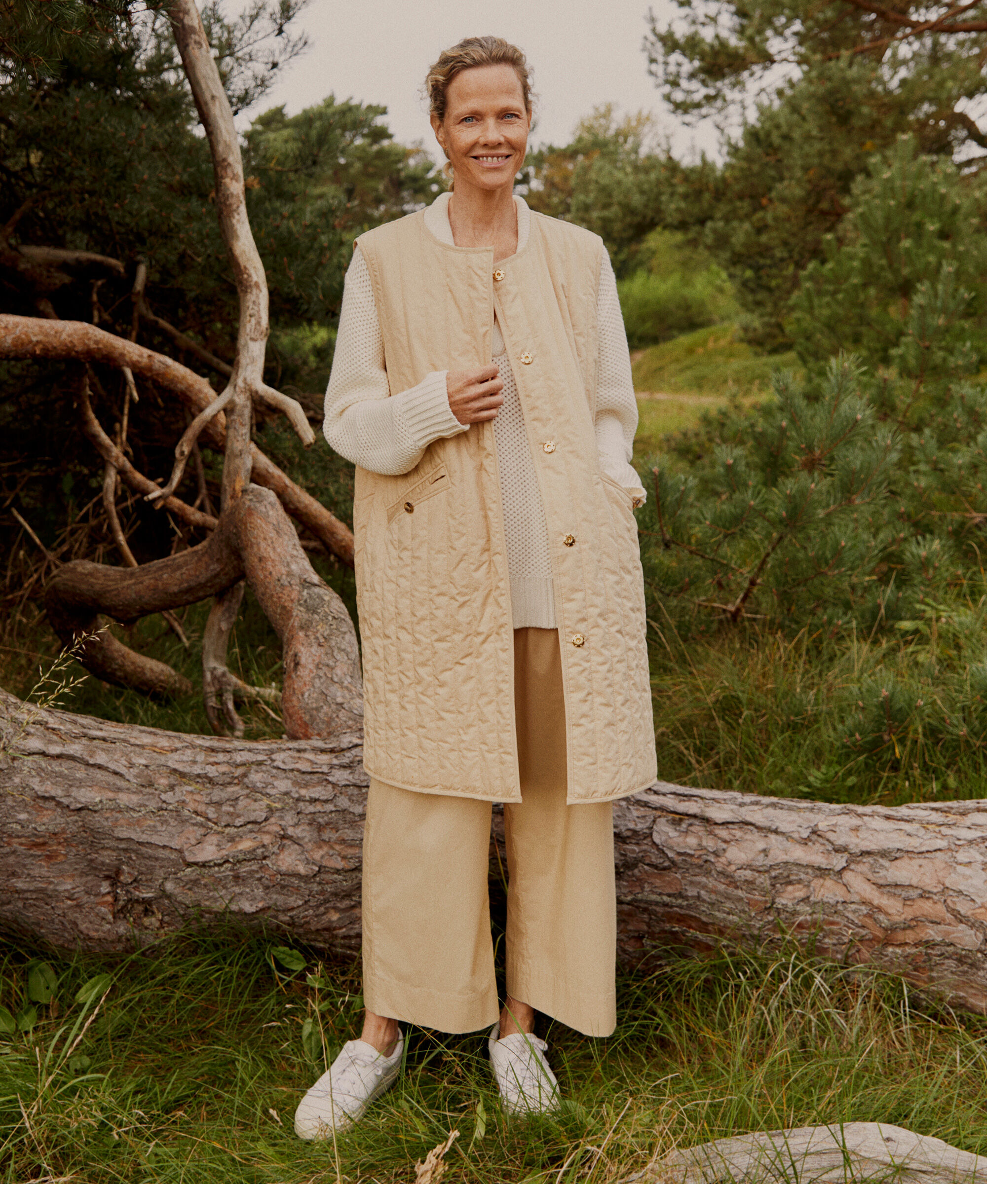 Tegan Gilet, Pale Khaki