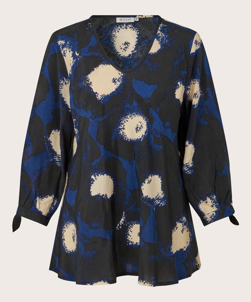 Katasi Blouse, Maritime Blue