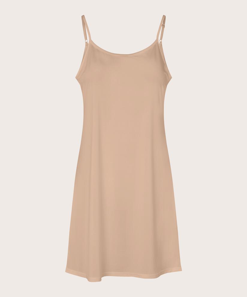 Helle Jersey Slip Dress, Natural