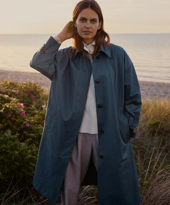 Tashan Coat, Balsam Green