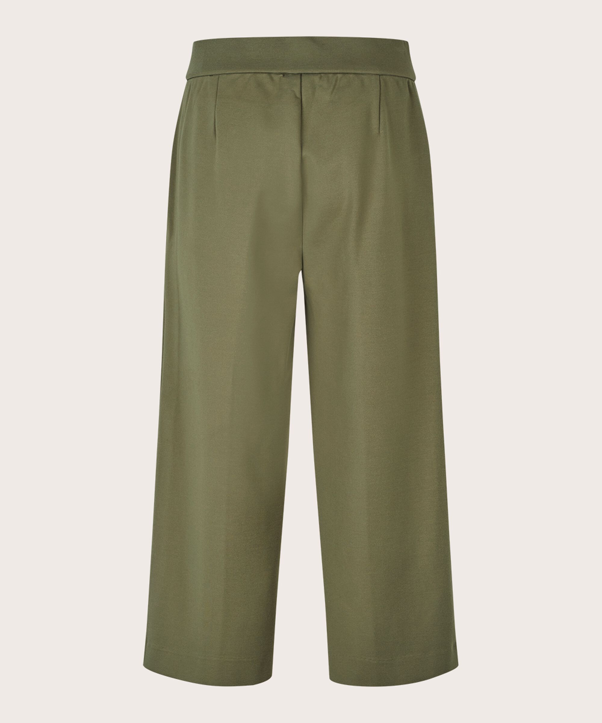Piana JERSEY Trousers, D. Lichen Green