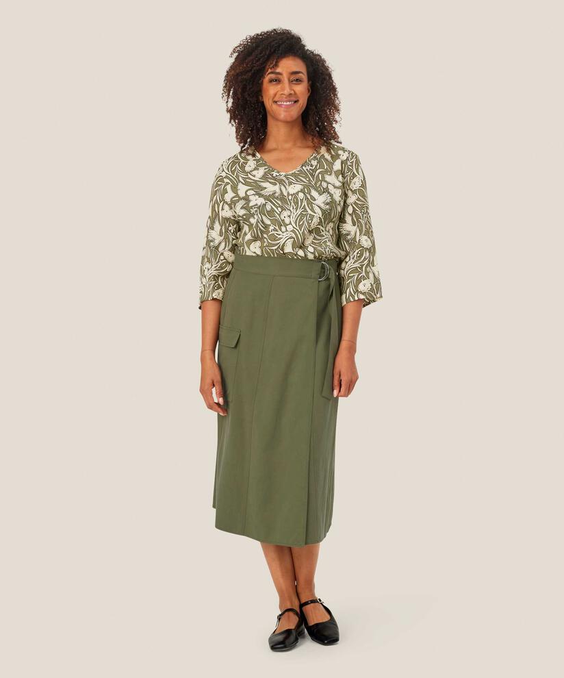 Sanchia Skirt, D. Lichen Green