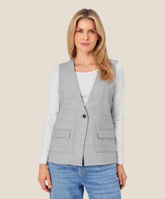 Jernesta Waistcoat, L. Grey mel.