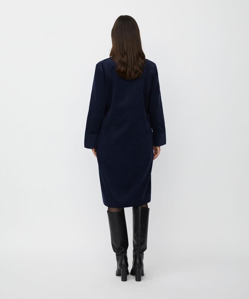 Nilyra Dress, Navy Blazer