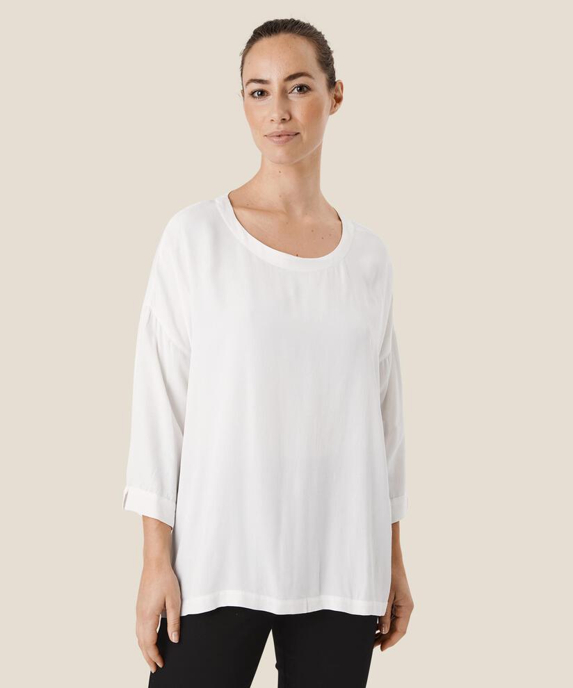 Becca Blouse, Cream, hi-res