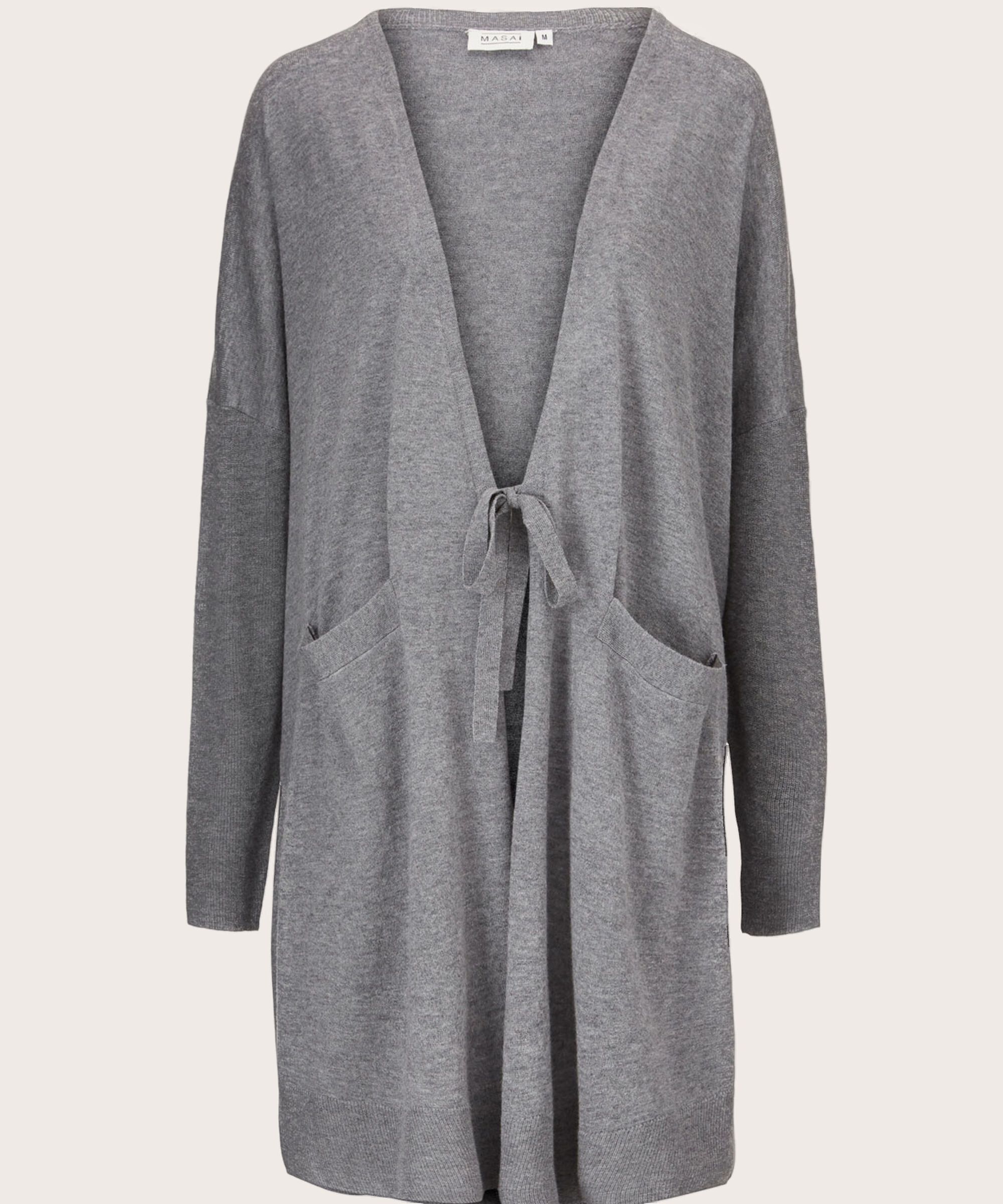 LUCY CARDIGAN, M. Grey mel.