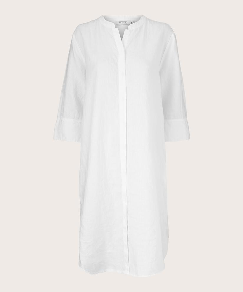Nimes Dress, White