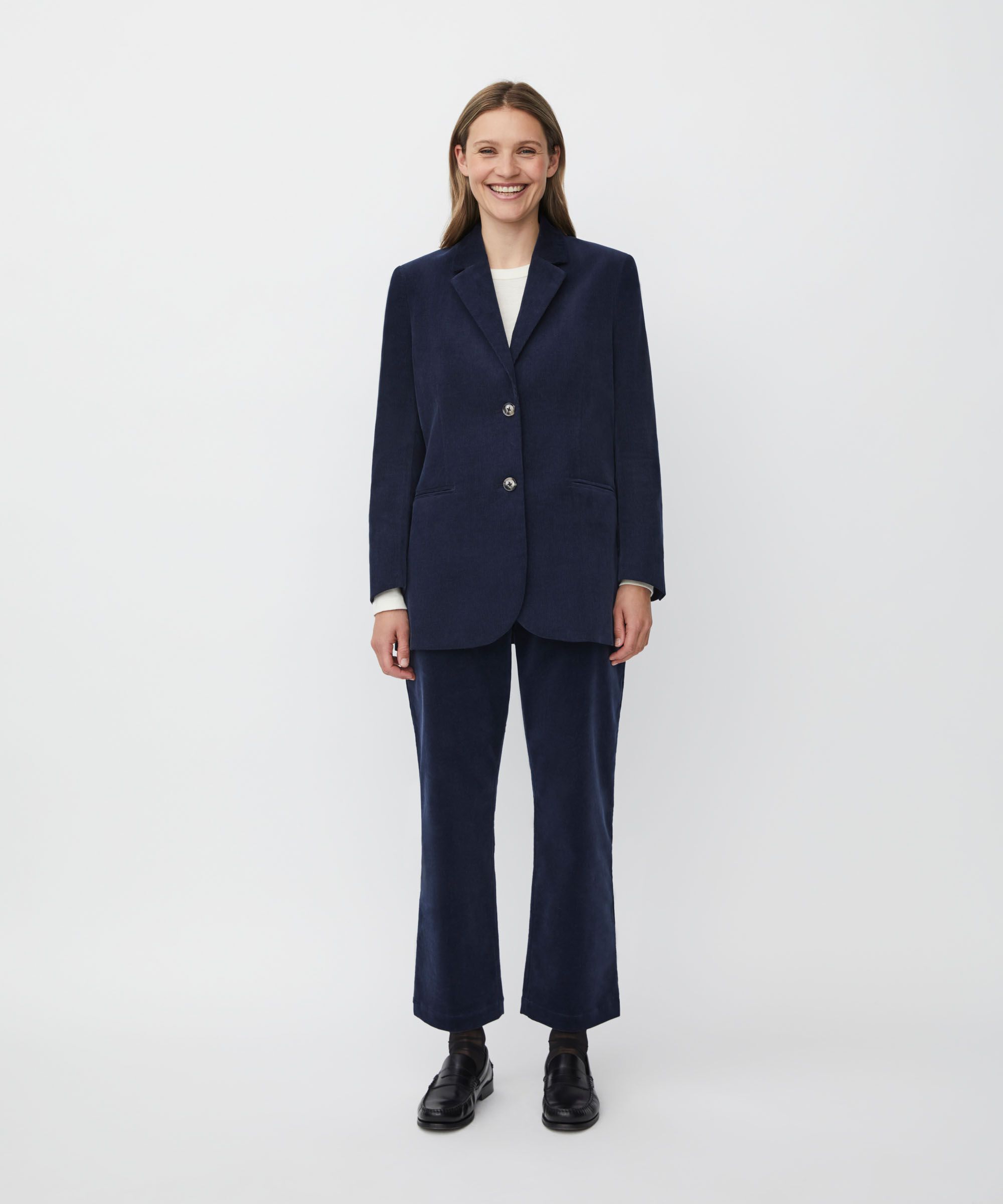 Jaxi Jacket, Navy Blazer