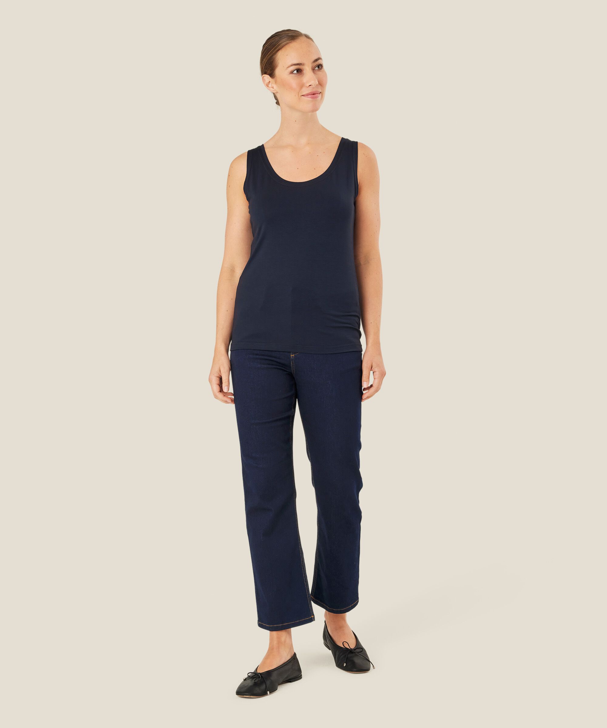 Els JERSEY Top, Navy