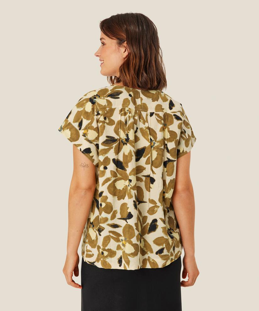 Braidy Blouse, Dull Gold