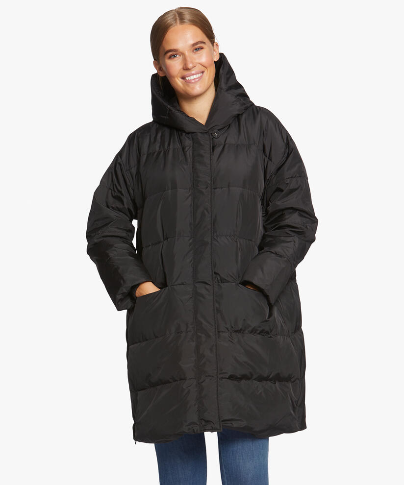 THILDE DOWN COAT, Black