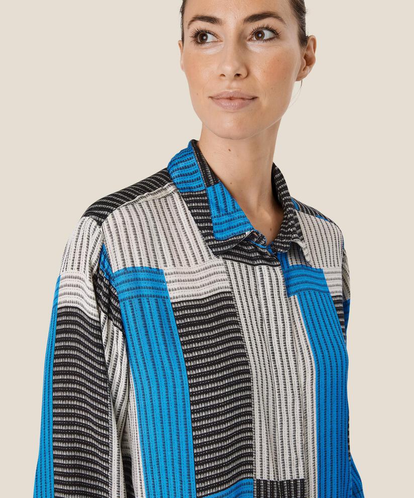 Nykolia Shirt Dress, Nebulas Blue