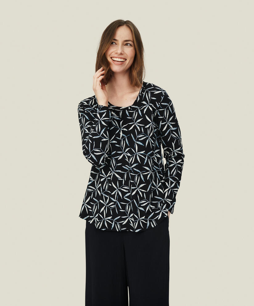 BADISNA JERSEY TOP, Black