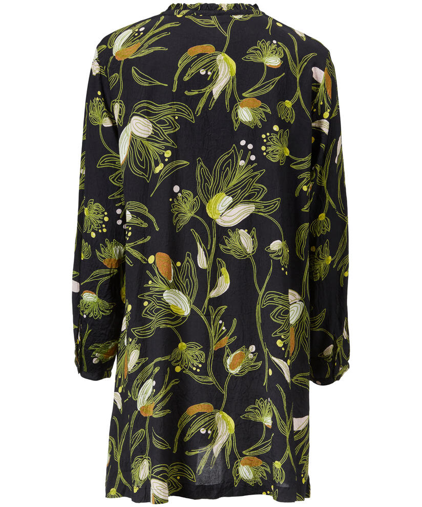 GOLDAS TUNIC, Green Sheen