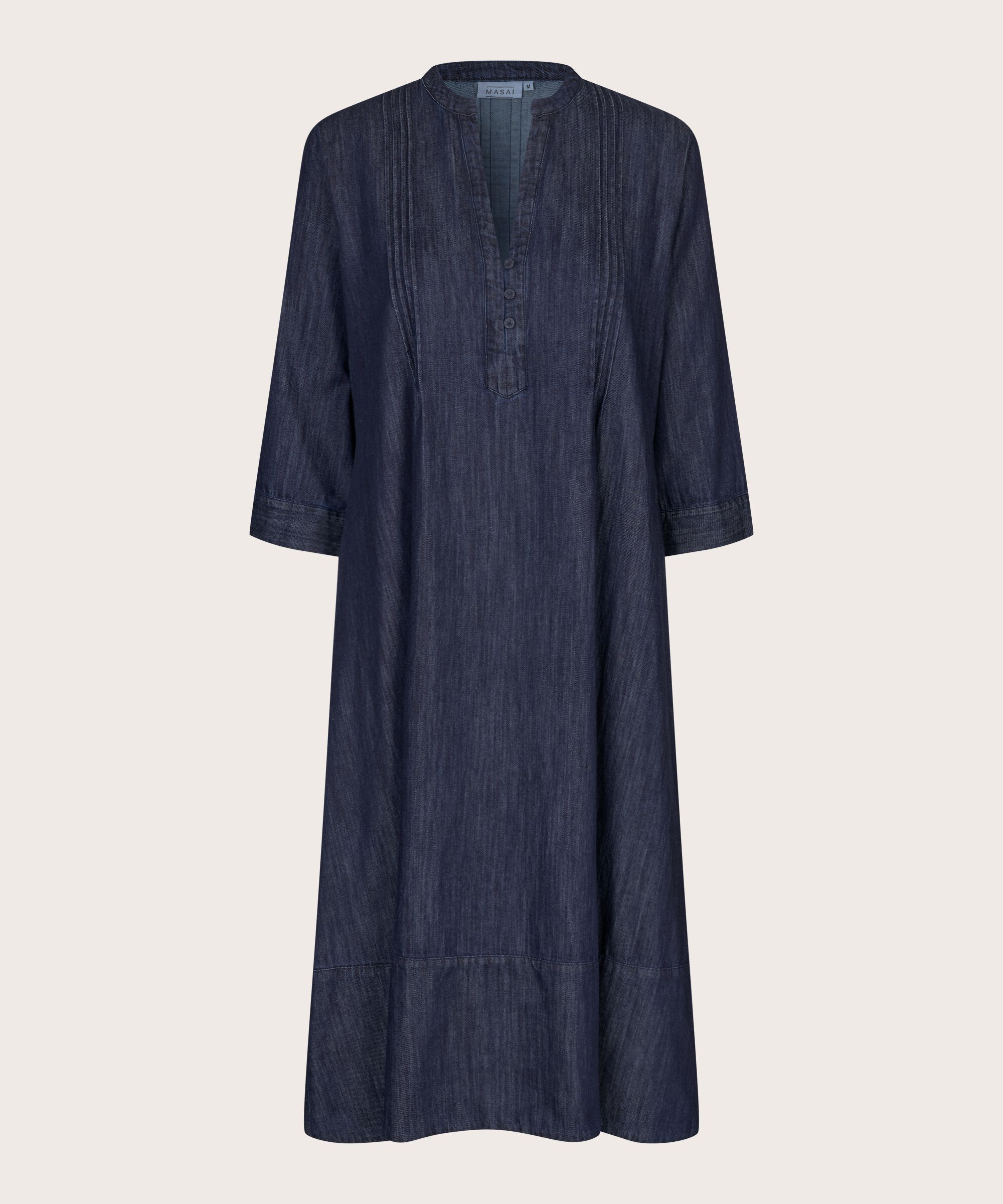 Nakilla Denim Dress, Dark Denim