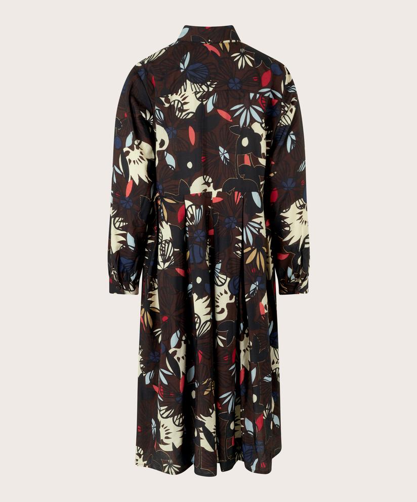 Nebinas dress, Coffee Bean