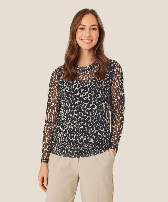 Doritla JERSEY Top, Black