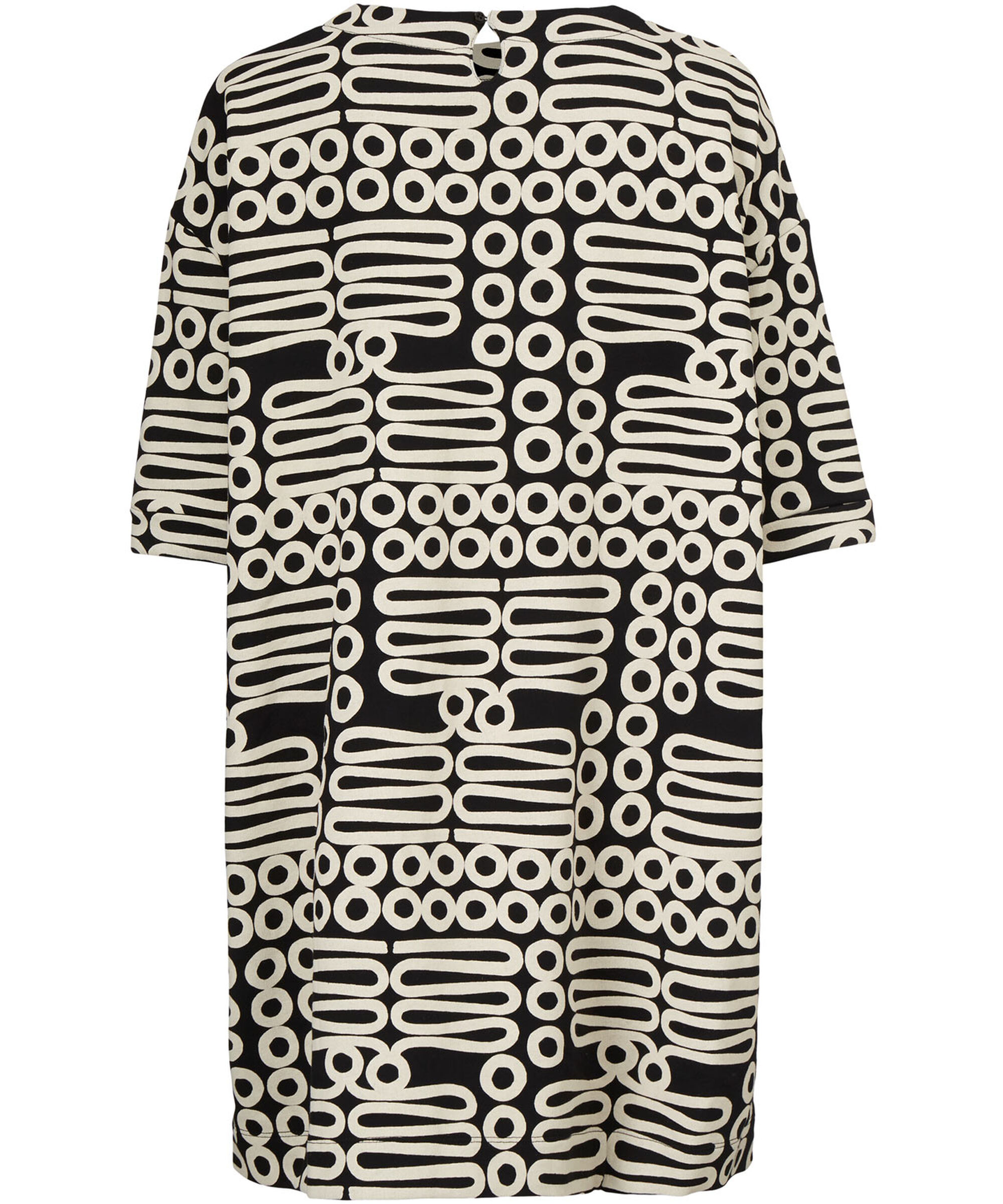 GASLA JERSEY TUNIC, Black