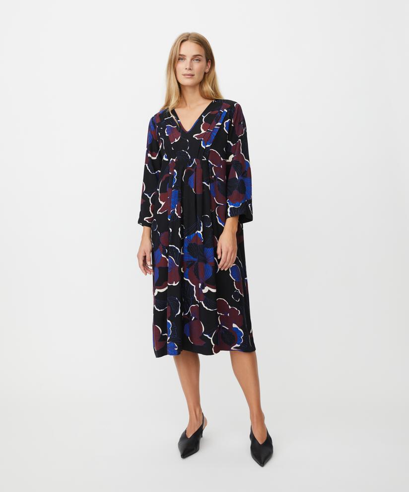 Ortala Dress, Tawny Port