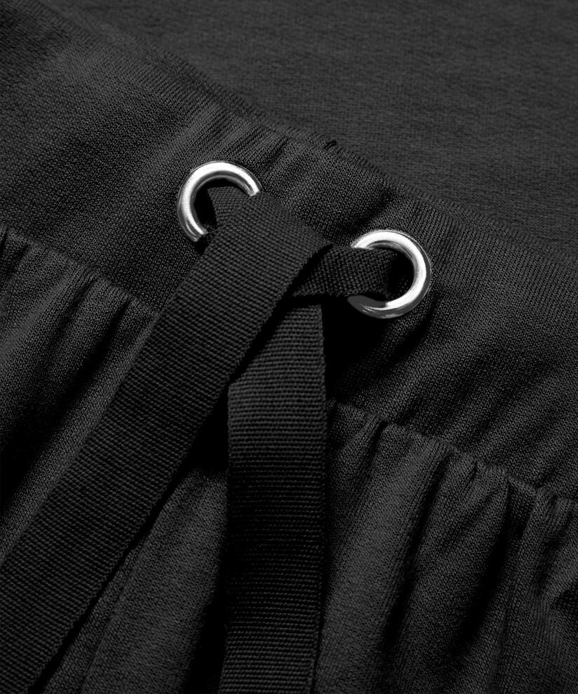 PERSINI JERSEY TROUSERS, Black