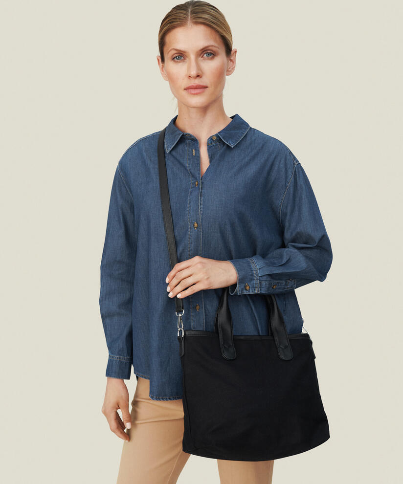 REIA BAG, Black, hi-res