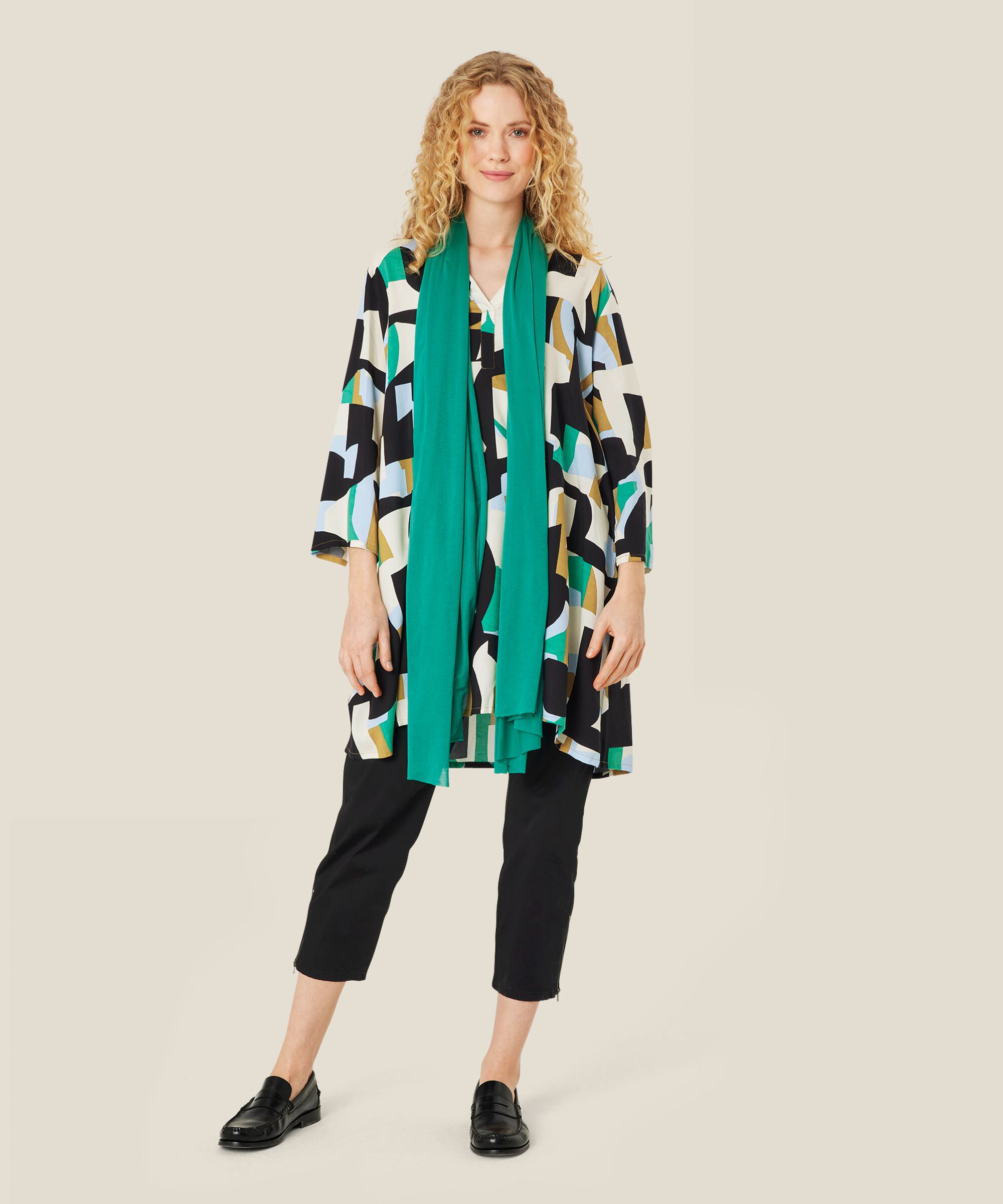 Amega JERSEY Scarf, Greenlake