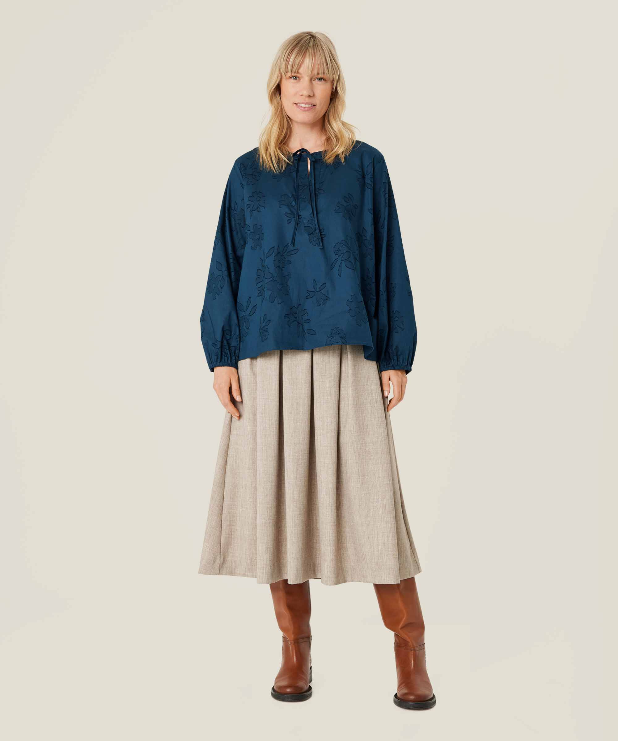 Summer Skirt, Beige melange