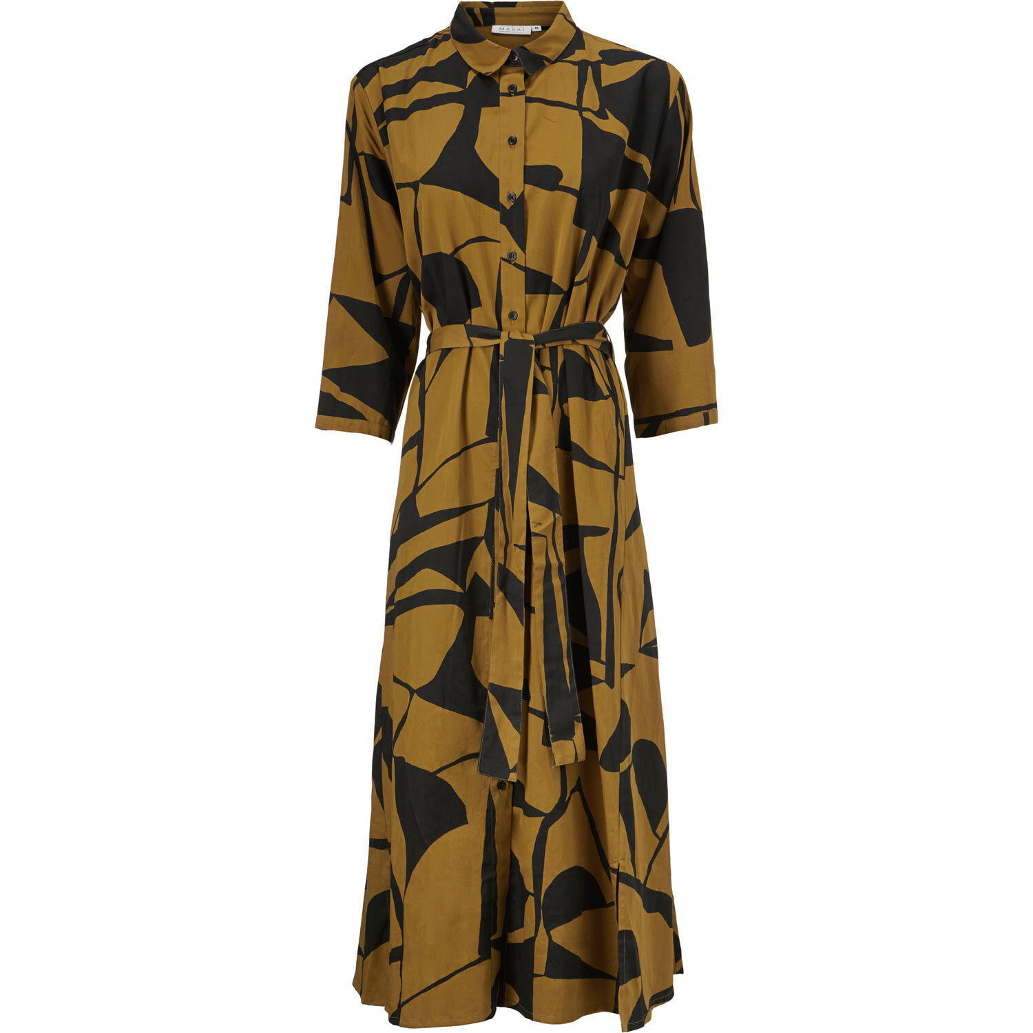 NINETTE SHIRT DRESS, Tapenade