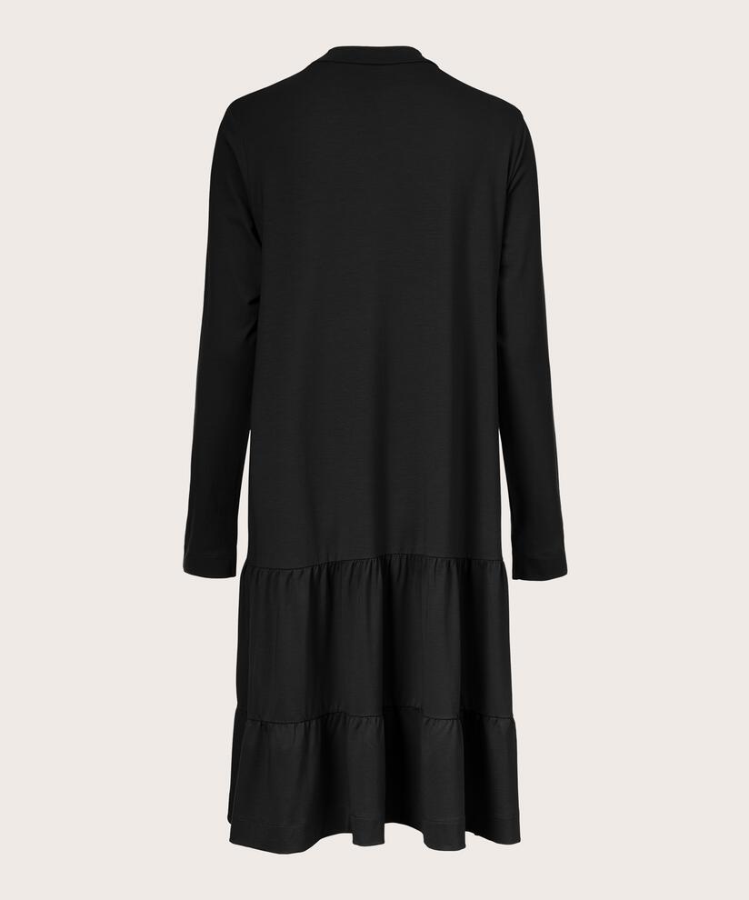 NORIS JERSEY DRESS, Black