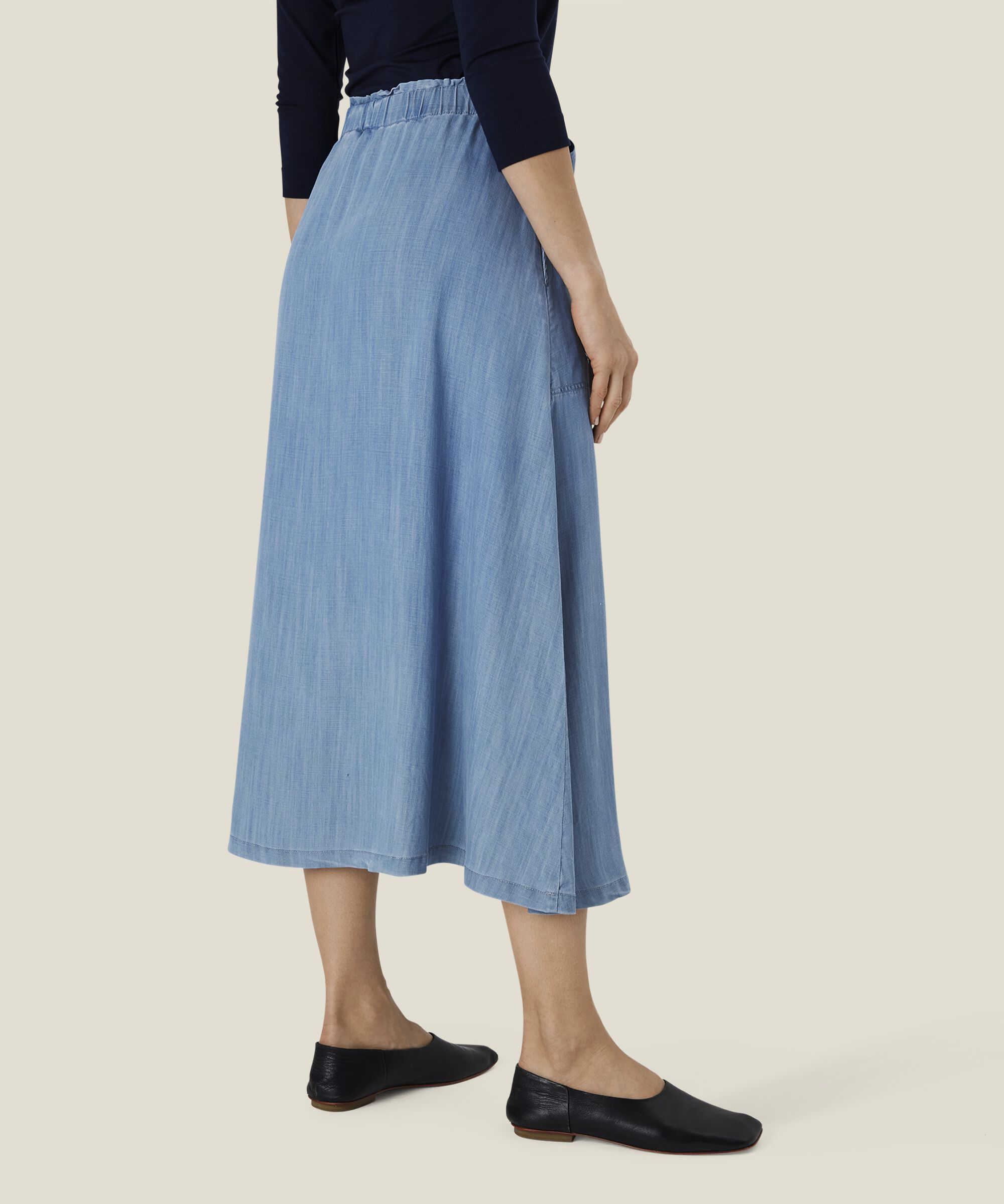Silje Skirt, Light Denim