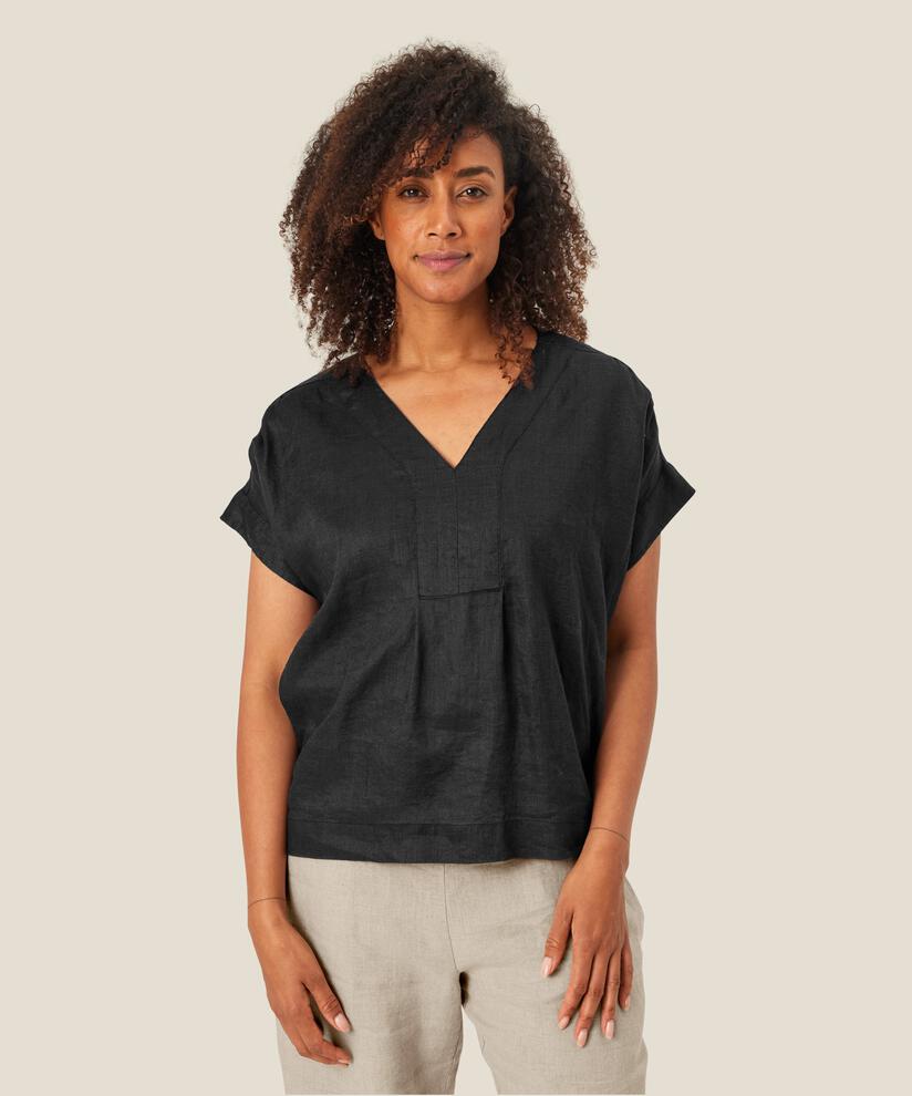 Braidy Blouse, Black